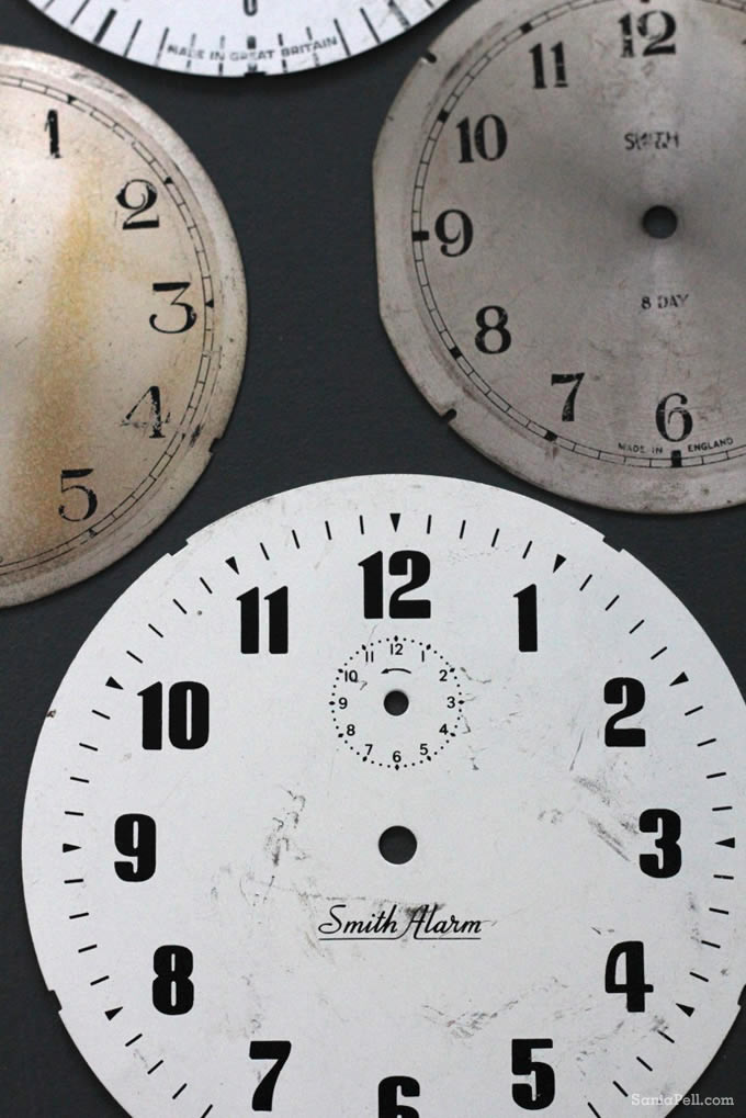 clock faces by sania pell