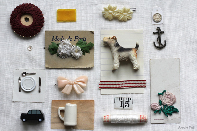 collected objects by sania pell