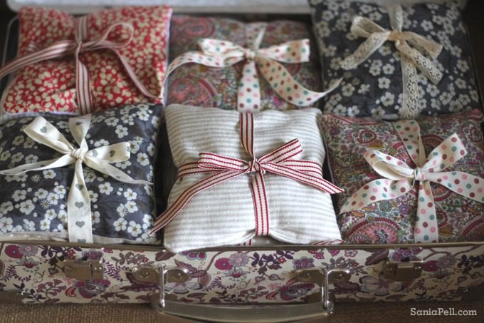 lavender bags by Sania Pell