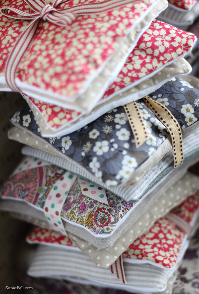 lavender bags by Sania Pell