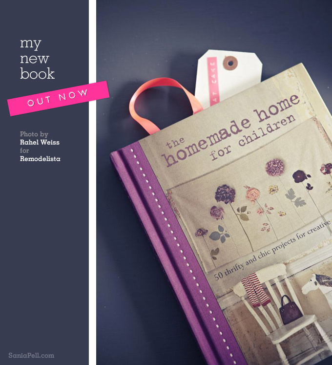 the homemade home for children book by Sania Pell