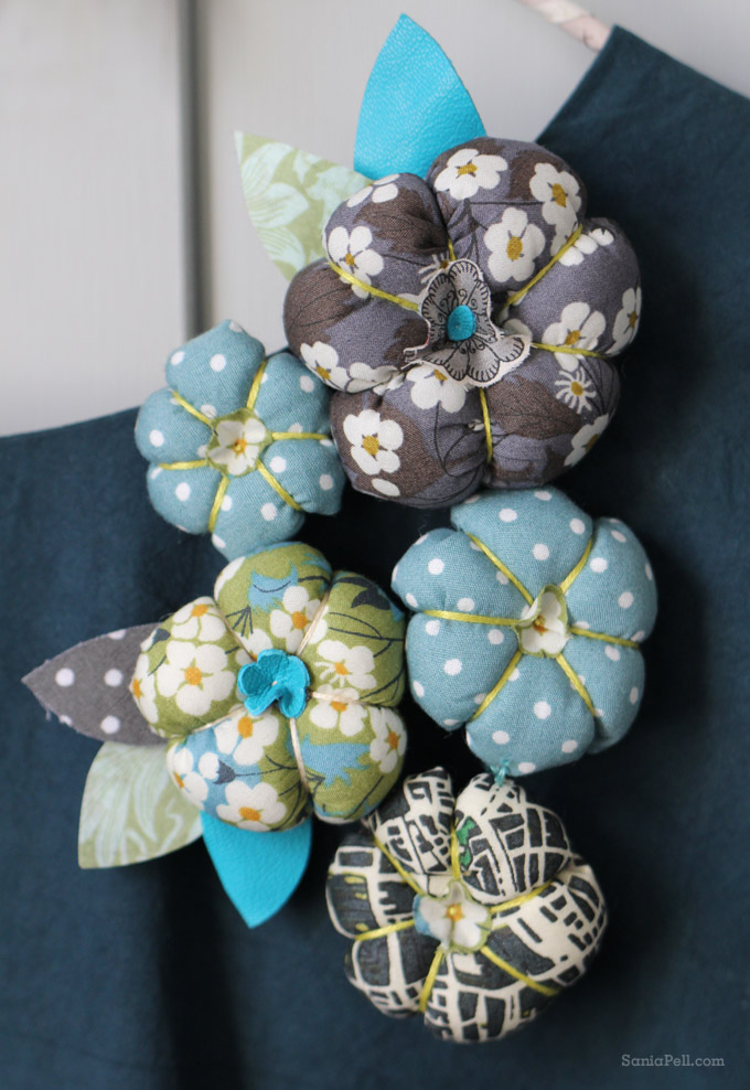 floral brooch by Sania Pell from The Homemade Home for Children