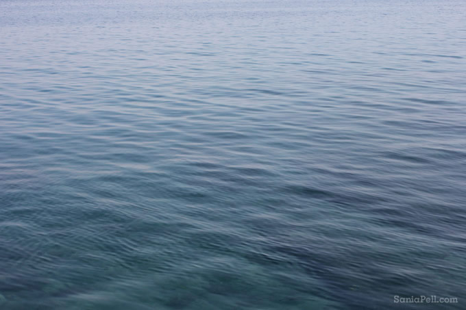 blue sea by Sania Pell
