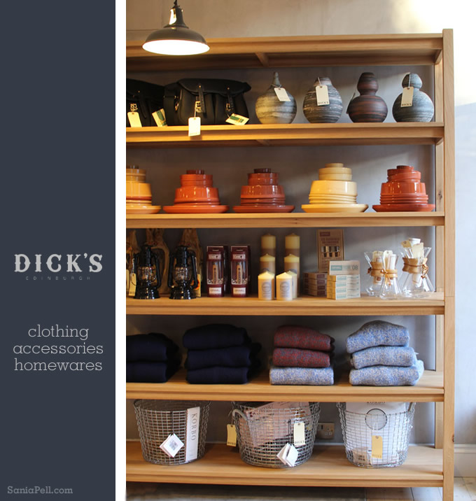 Dick's – Quality clothing, homewares and accessories store in Edinburgh, Scotland