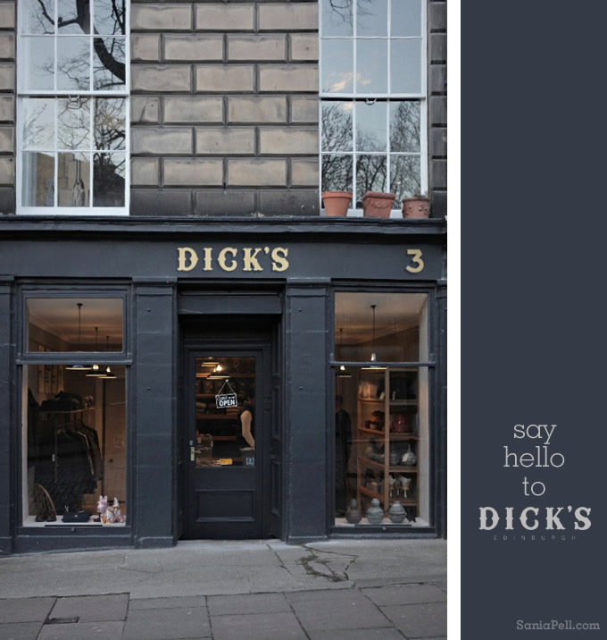 Dick's Quality Clothing, Accessories and Homewares Store in Edinburgh, Scotland