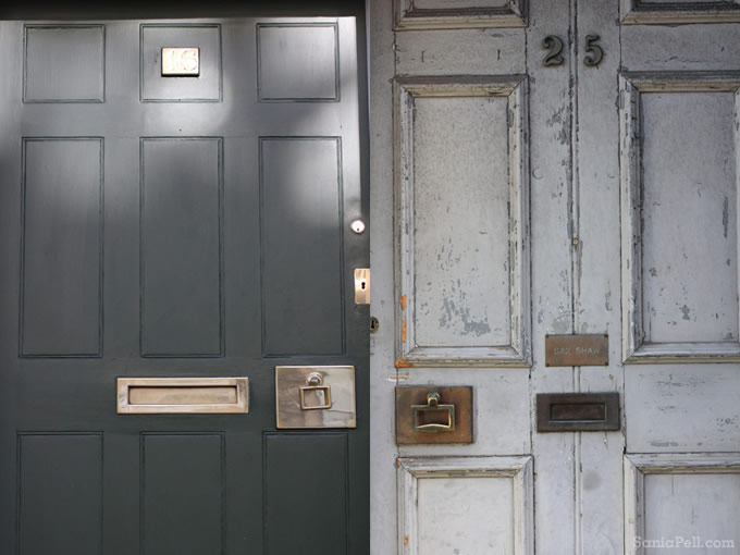 Edinburgh doors by Sania Pell
