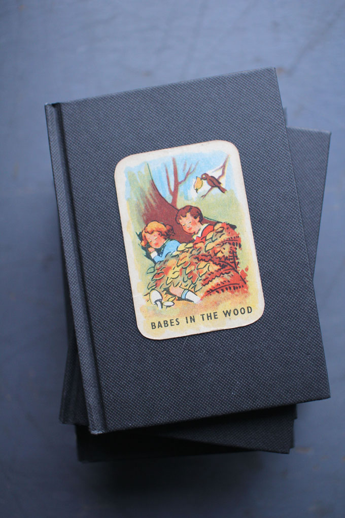 Vintage playing card notebooks by Sania Pell
