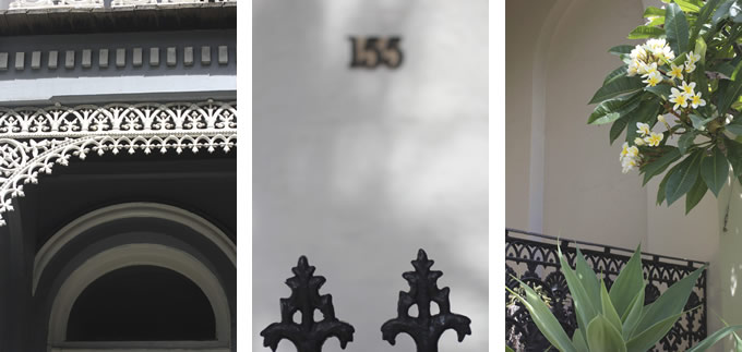 Details of houses in Paddington, Sydney by Sania Pell