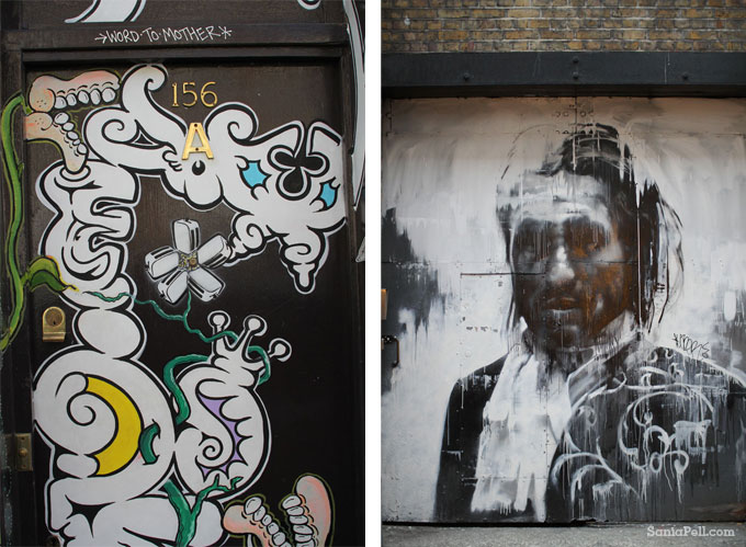 Details of Shoreditch, by Sania Pell