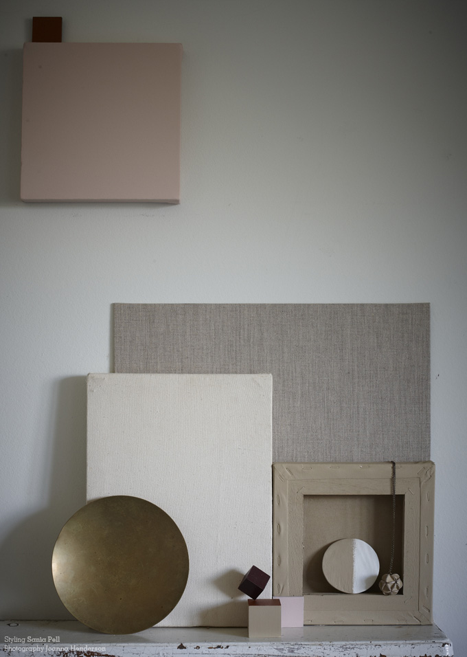 Paint and Paper - Styling by Sania-Pell. Photographer Joanna Henderson