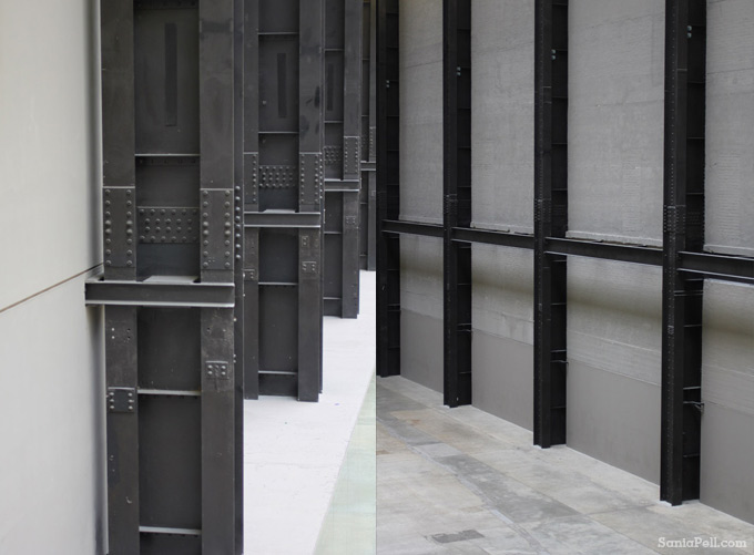 Turbine Hall details at Tate Modern by Sania Pell