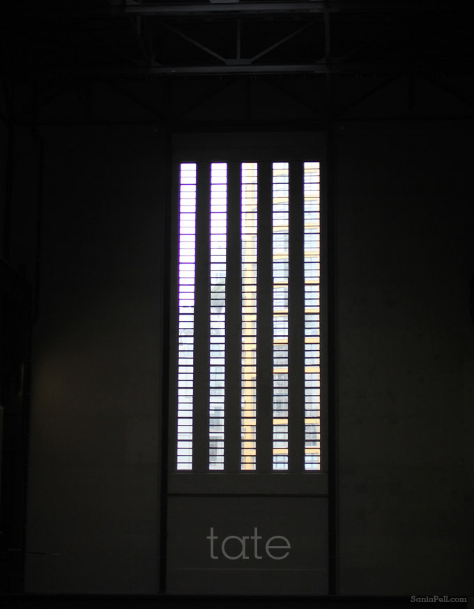 Window in the Turbine Hall at Tate Modern by Sania Pell