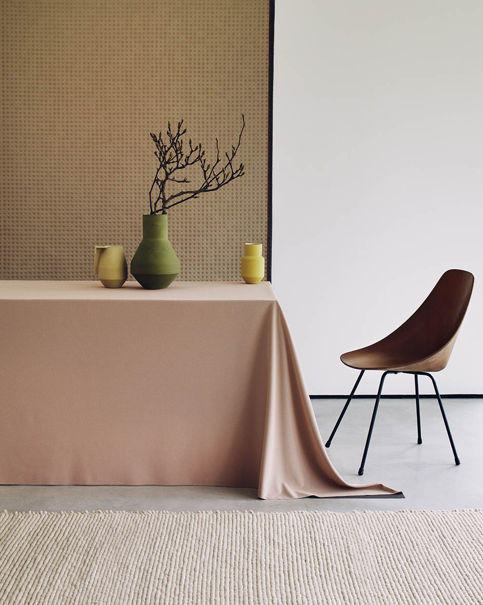 Interior styling by Sania Pell for Kvadrat, photographer Beth Evans